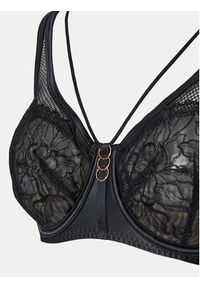 Dorina Biustonosz z fiszbiną Selah FXWB0059EM022 Czarny. Kolor: czarny. Materiał: syntetyk #7