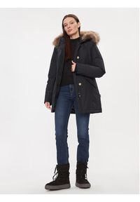 Woolrich Kurtka puchowa Arctic Raccoon CFWWOU0538FRUT0001 Granatowy Regular Fit. Kolor: niebieski. Materiał: syntetyk, bawełna #3
