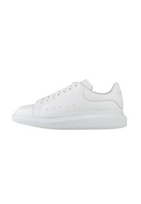 Alexander McQueen - ALEXANDER MCQUEEN Białe sneakersy, Rozmiar 39. Kolor: biały. Materiał: skóra