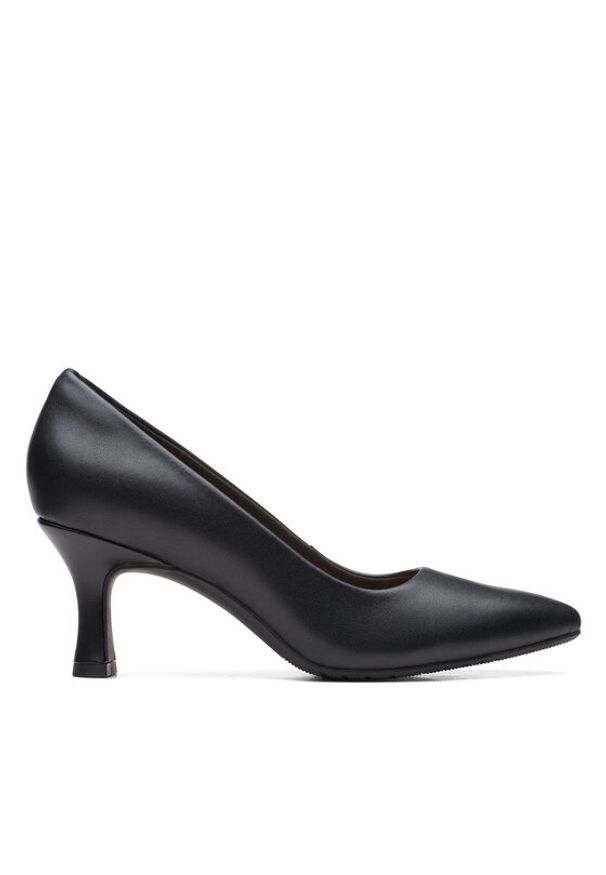 Clarks Półbuty Kataleyna Gem 26171219 Czarny. Kolor: czarny. Materiał: skóra