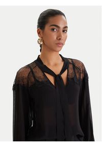 Patrizia Pepe Bluzka 8C0859/A692-K103 Czarny Regular Fit. Kolor: czarny. Materiał: wiskoza #3
