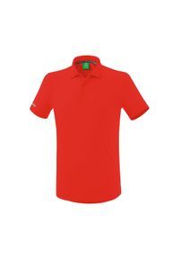 ERIMA - Koszulka polo dla dzieci Erima Fonctionnel. Typ kołnierza: polo. Kolor: czerwony. Styl: sportowy #1