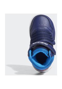Adidasy adidas Hoops Mid 3.0 Sneakers, Dzieci. Kolor: niebieski. Materiał: syntetyk, materiał