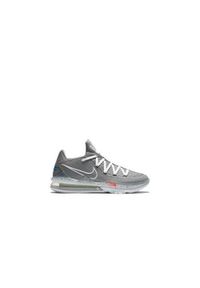 Buty koszykarskie męskie Nike Lebron Xvii Low Particle Grey. Zapięcie: sznurówki. Kolor: szary. Materiał: materiał, syntetyk, tkanina. Szerokość cholewki: normalna