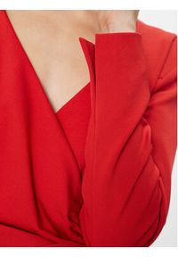 Marella Sukienka koktajlowa Sosta 2336260336200 Czerwony Regular Fit. Kolor: czerwony. Materiał: wiskoza. Styl: wizytowy