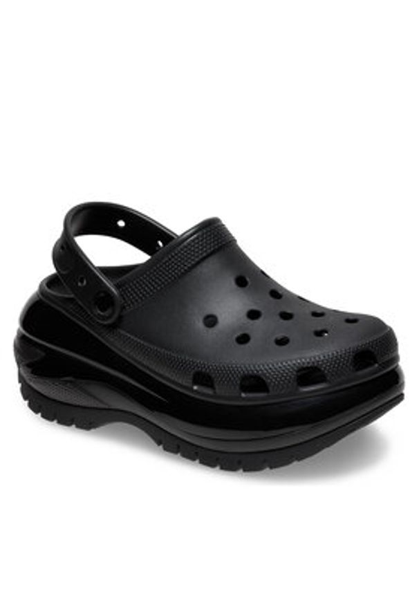 Crocs Klapki Classic Mega Crush Clog 207988 Czarny. Kolor: czarny