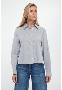 JOOP! Jeans - Koszula damska w paski Bhavani JOOP! JEANS. Wzór: paski #4