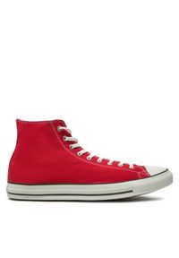 Converse Trampki All Star Hi M9621C Czerwony. Kolor: czerwony. Materiał: materiał