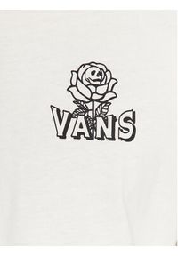 Vans T-Shirt Off The Wall Social Club Ss Tee VN0008S0 Écru Classic Fit. Materiał: bawełna