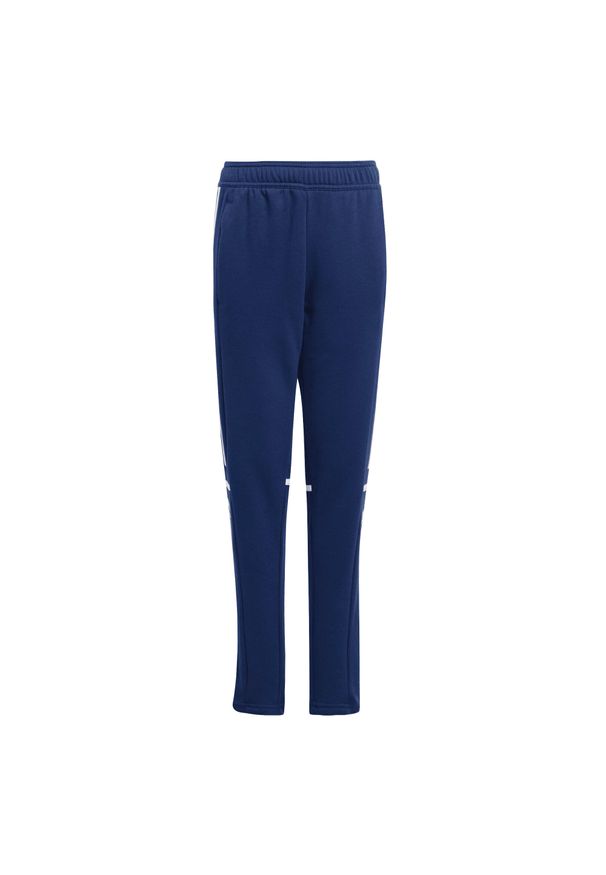 Adidas - Spodnie dla dzieci adidas Squadra 25 Sweat. Kolor: niebieski, wielokolorowy, biały. Sport: piłka nożna