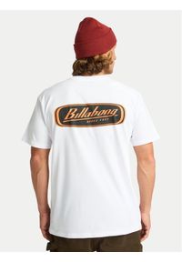 Billabong T-Shirt Runner Up EBYZT00361 Biały Regular Fit. Kolor: biały. Materiał: bawełna #1
