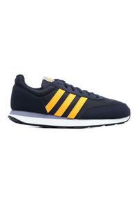 Adidas - Buty adidas Run 60S 3.0 HP2257 niebieskie. Okazja: na co dzień. Kolor: niebieski. Materiał: guma, materiał. Szerokość cholewki: normalna. Sport: bieganie