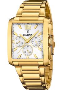 Zegarek Festina Zegarek męski Festina F20638-1 złoty. Kolor: złoty #1