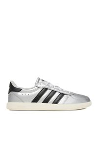Adidas - adidas Sneakersy BREAKNET SLEEK JQ8263 Srebrny. Kolor: srebrny. Materiał: materiał #1