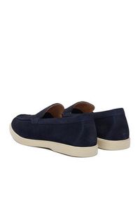 Gino Rossi - GINO ROSSI Mokasyny CEO-MASSI-01 MI08 Granatowy. Kolor: niebieski. Materiał: skóra, zamsz #9