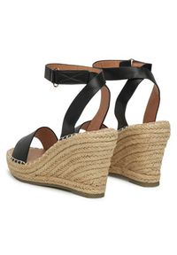 DeeZee Espadryle JSZ2022-06 Czarny. Kolor: czarny. Materiał: materiał, syntetyk