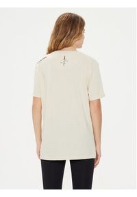 Brave Soul T-Shirt MTS-149LENNON Écru Straight Fit. Materiał: bawełna