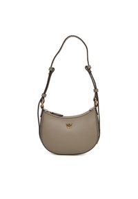 Pinko - PINKO Torebka Half Moon Baby PE 25 PLTT 103538 A0F1 Beżowy. Kolor: beżowy. Materiał: skórzane