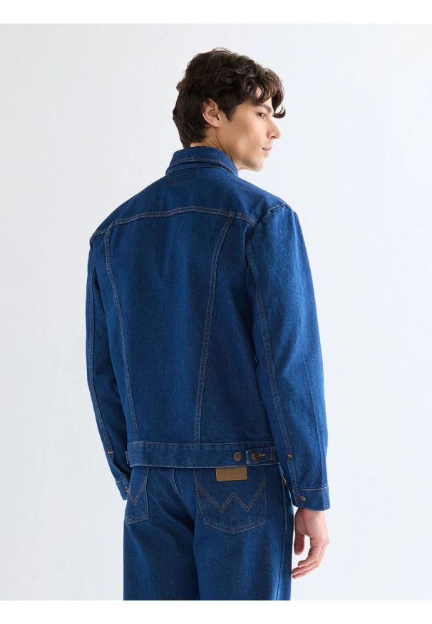 Wrangler - MESKA KURTKA WRANGLER COWBOY CUT JACKET PREWASHED INDIGO 112379708