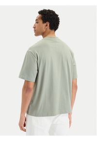 Calvin Klein T-Shirt LV040HM228 Khaki Relaxed Fit. Kolor: brązowy. Materiał: bawełna #5