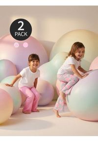 Sinsay - Legginsy flare 2 pack - wielobarwny #1