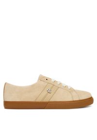 Lauren Ralph Lauren - LAUREN RALPH LAUREN Sneakersy Janson II 802868344004 Beżowy. Kolor: beżowy. Materiał: skóra, zamsz #1