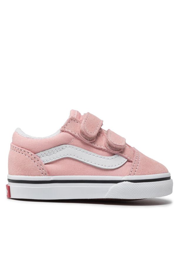 Vans Tenisówki Old Skool V VN000D3Y9AL1 Różowy. Kolor: różowy. Materiał: skóra, zamsz