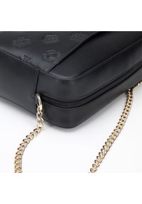 Wittchen - Damska listonoszka ze skóry z monogramem pudełkowa. Kolor: czarny. Materiał: skórzane #3