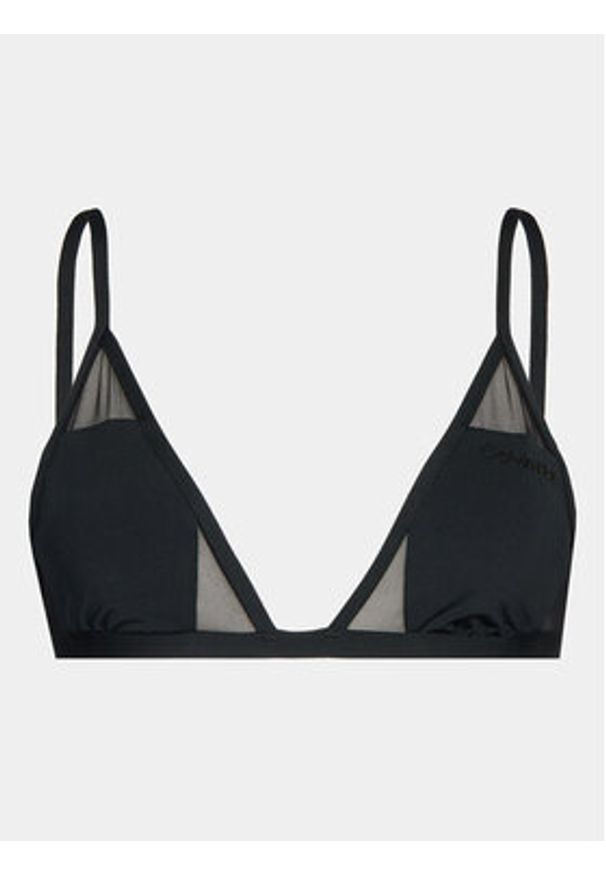 Calvin Klein Swimwear Góra od bikini KW0KW02325 Czarny. Kolor: czarny. Materiał: syntetyk