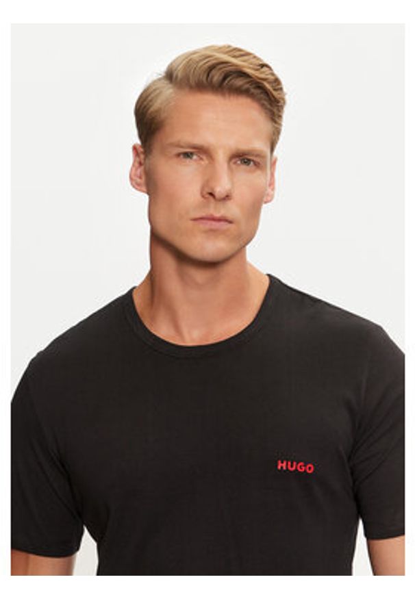 Hugo Komplet 3 t-shirtów 50480088 Kolorowy Regular Fit. Materiał: bawełna. Wzór: kolorowy