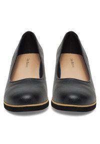 Clara Barson Półbuty WYL3396-5 Czarny. Kolor: czarny. Materiał: materiał #6
