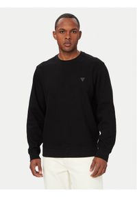 Guess Sweter M6YQ24 K4245 Czarny Regular Fit. Kolor: czarny. Materiał: bawełna #1