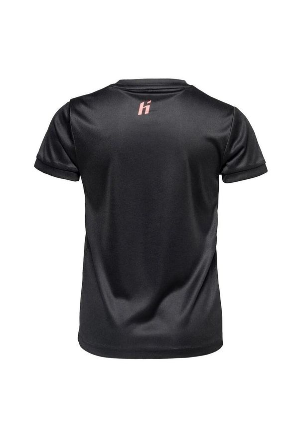 Huari - T-shirt Dziecięca Z Krótkim Rękawem Tivor. Kolor: czarny, różowy, wielokolorowy. Długość rękawa: krótki rękaw. Długość: krótkie. Sport: turystyka piesza