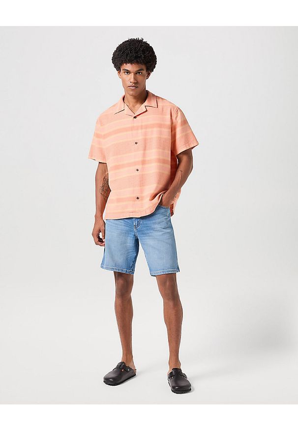 Wrangler - WRANGLER MĘSKIE SZORTY JEANSOWE FRONTIER SHORT 112350872 W16W017983. Materiał: jeans
