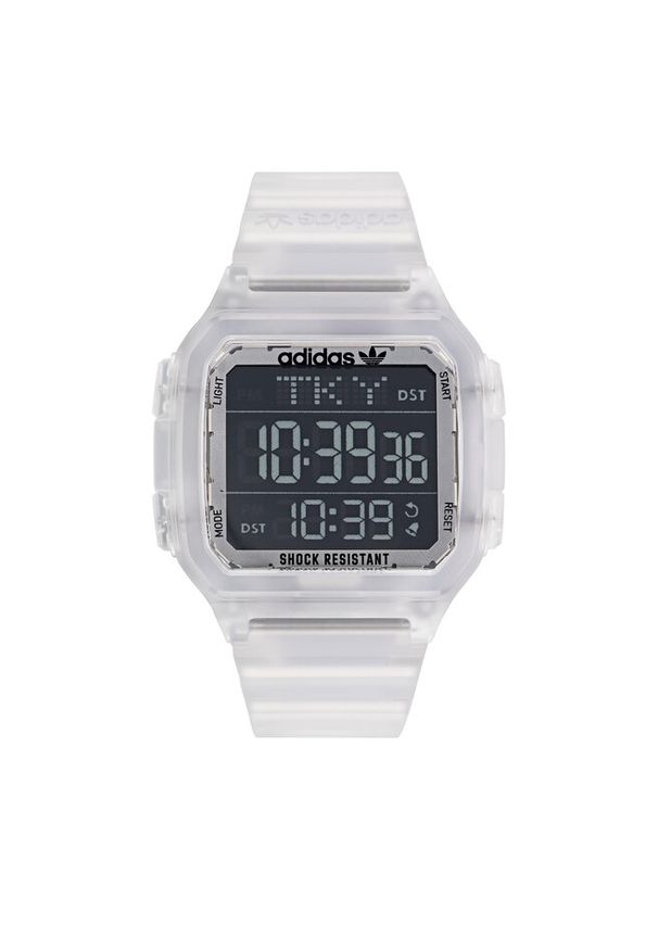 Adidas - Zegarek adidas. Kolor: biały