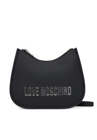 Love Moschino - LOVE MOSCHINO Torebka JC4021PP1NKD000B Czarny. Kolor: czarny. Materiał: skórzane