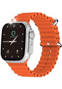 Smartwatch Maxcom Smartwatch MAXCOM Ecowatch 2 EW02 SR Zegarek sportowy 2 paski Pulsoksymetr. Rodzaj zegarka: smartwatch. Styl: sportowy #1