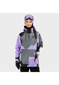 Kurtka Sporty zimowe SIROKO W1-W Tignes Lawenda Kobieta. Kolor: wielokolorowy, czarny, niebieski. Sezon: zima. Sport: snowboard, narciarstwo #1