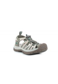 keen - Buty do chodzenia damskie Keen Whisper. Kolor: beżowy, pomarańczowy, wielokolorowy. Materiał: materiał. Sport: turystyka piesza