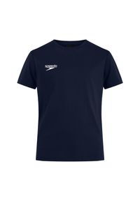 Koszulka T-Shirt damski Speedo Club Plain Tee. Kolor: niebieski