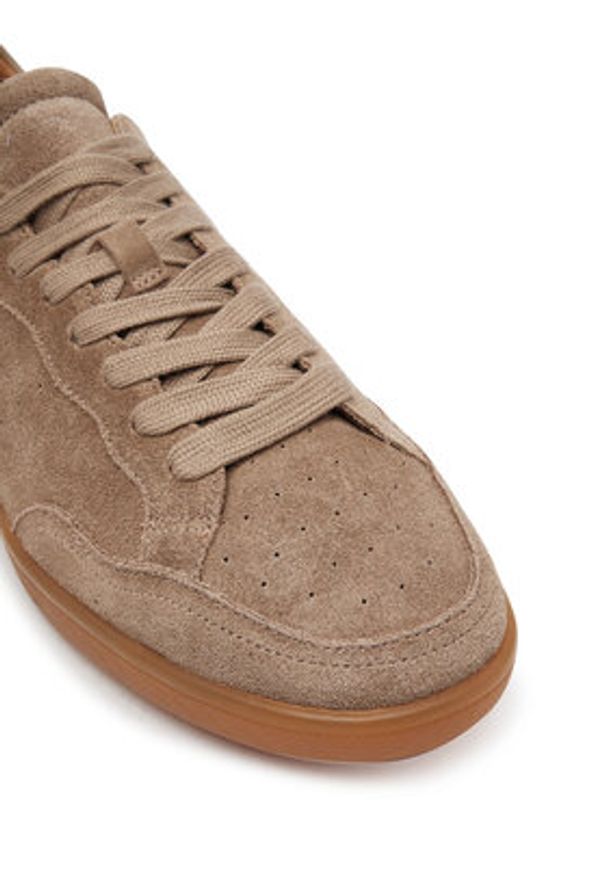 Aldo Sneakersy Wildbrook 13963575 Brązowy. Kolor: brązowy. Materiał: skóra