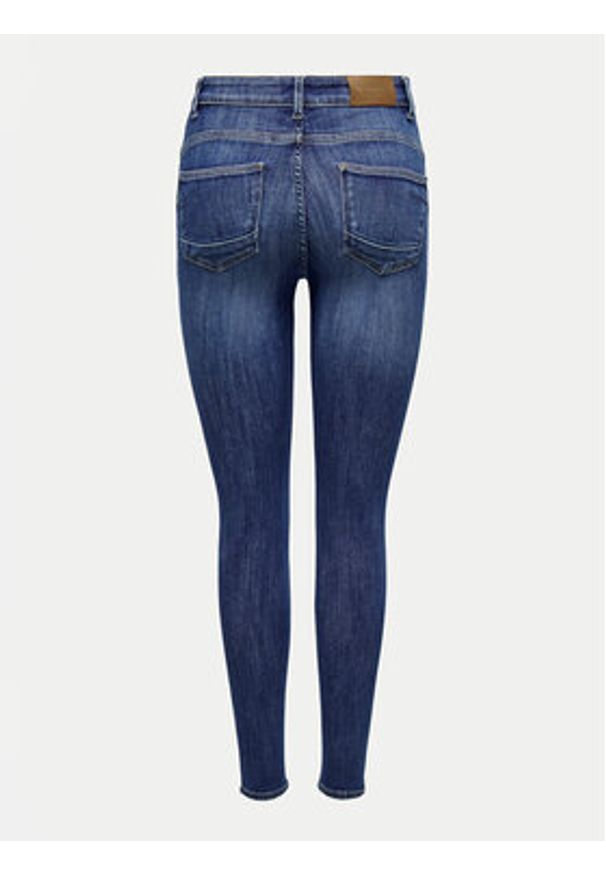 only - ONLY Jeansy Power 15313697 Niebieski Skinny Fit. Kolor: niebieski