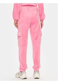 only - ONLY Spodnie materiałowe 15310721 Różowy Regular Fit. Kolor: różowy. Materiał: materiał