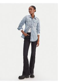 G-Star RAW - G-Star Raw Koszula jeansowa D27714-D539 Niebieski Slim Fit. Kolor: niebieski. Materiał: bawełna #4