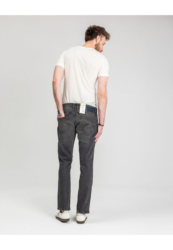 Męskie Spodnie Jeansowe Tom Tailor TTJOSH REGULAR grey denim 1048363 10210