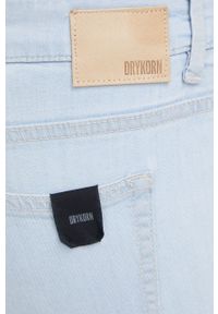 Drykorn jeansy damskie high waist. Stan: podwyższony. Kolor: niebieski #4