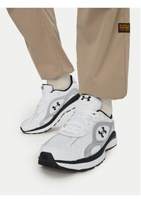 Under Armour Sneakersy UA Tech Runner 6011293 Biały. Kolor: biały. Materiał: skóra, zamsz #4