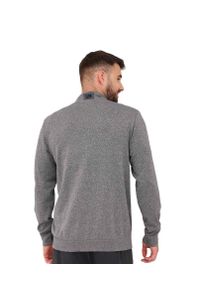 Bluza męska wełniana z krótkim ekspresem Brubeck OUTDOOR MERINO. Kolor: szary. Materiał: wełna, poliester, elastan, poliamid. Długość: krótkie. Styl: sportowy. Sport: outdoor