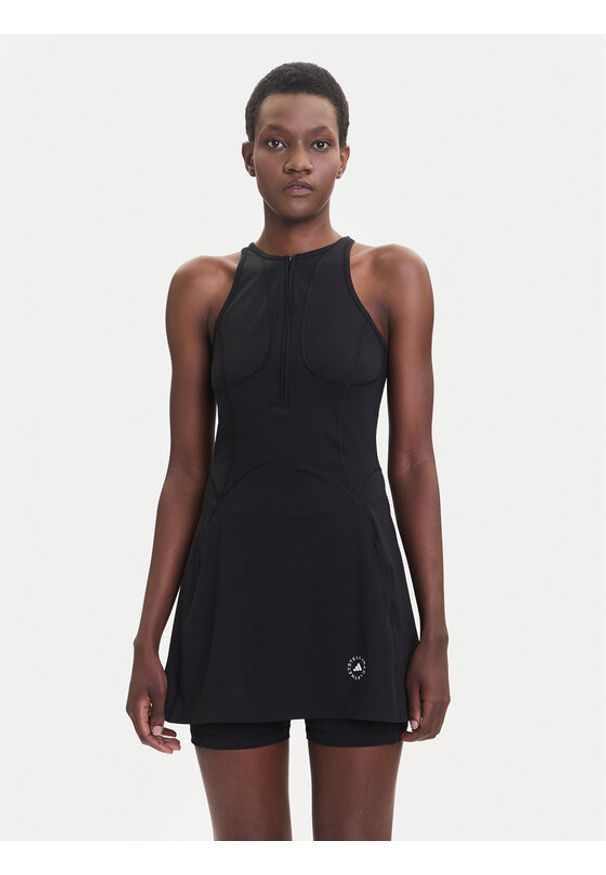 Adidas by Stella McCartney - adidas by Stella McCartney Sukienka tenisowa Training JW4568 Czarny Slim Fit. Kolor: czarny. Materiał: syntetyk. Sport: tenis