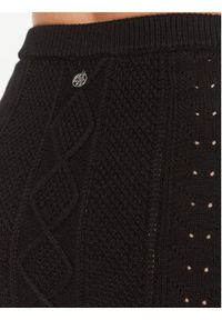 Guess Spódnica mini W4RD58 Z37L1 Czarny Slim Fit. Kolor: czarny. Materiał: syntetyk, bawełna